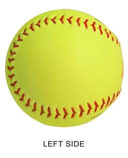 Left side of the Wilson Softball is printable.