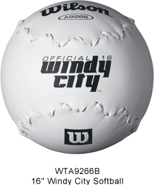 A9266 - 16" Windy City Slowpitch Softball