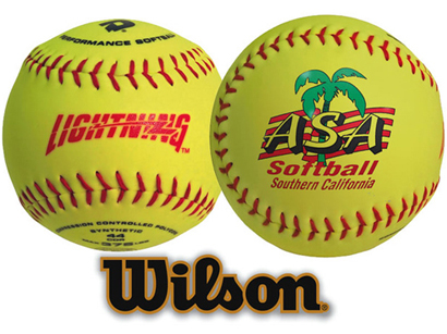 Wilson Official League Softball - Item No. WSBBA